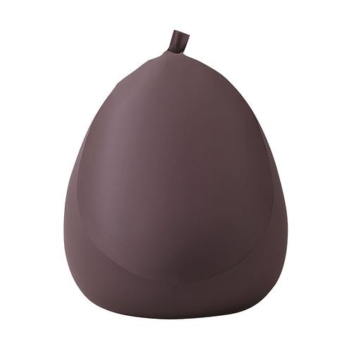 MOGU(モグ) フィットチェア 日本製 身体が求めるビーズクッション へたりにくい パウダービーズ使用 小型(約45x55x45cm) ブラウン カバー付き カバー洗濯可 一人掛け キッズソファ 座