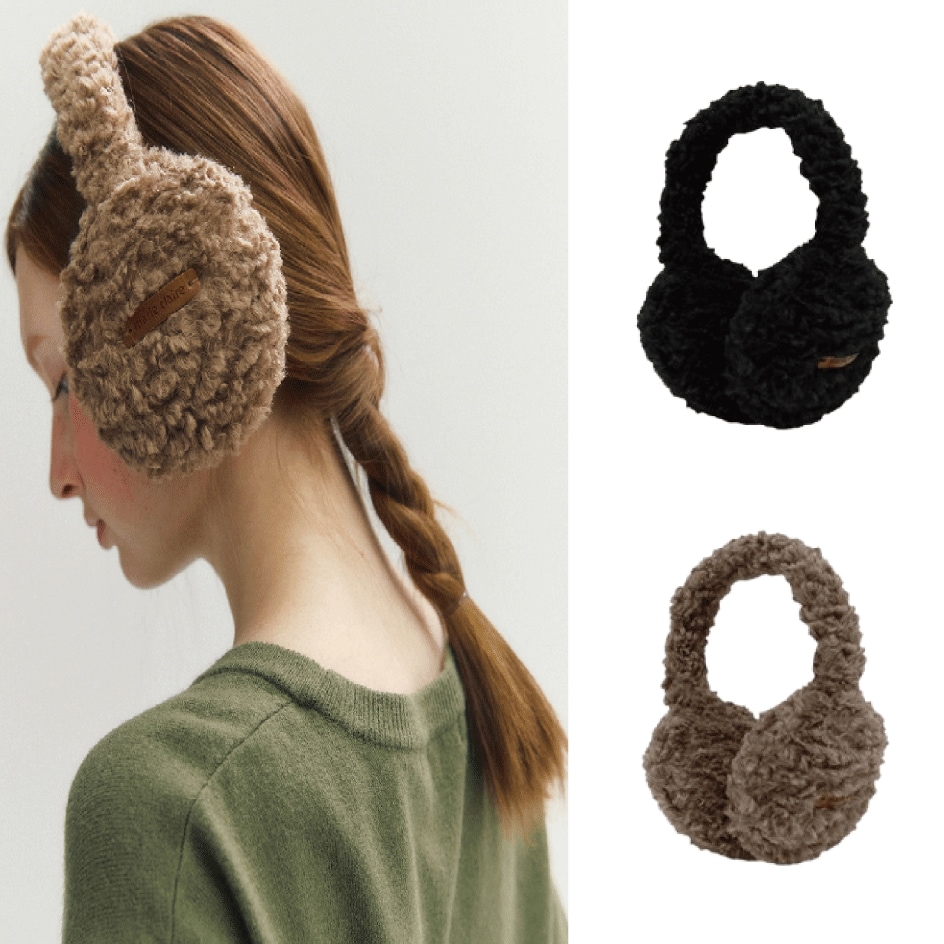 プードル イヤーマフ (2 COLORS)