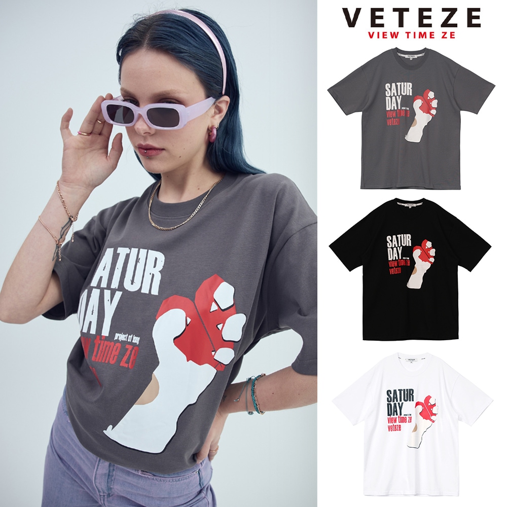 [VETEZE] Heart Hunting Half T-shirts