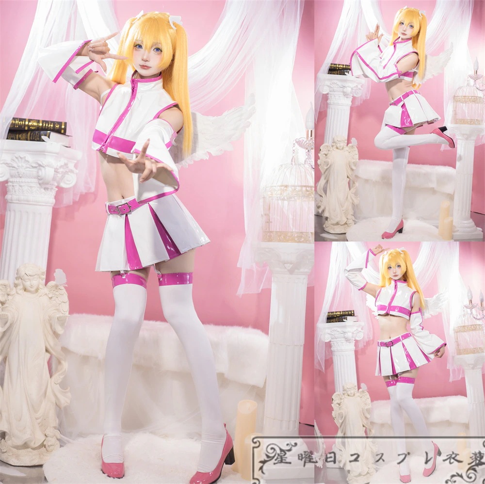 在庫品 2.5次元の誘惑 にごリリ 天乃リリサ リリエル コスプレ衣装 コスチューム ハロウィン 変装 仮装