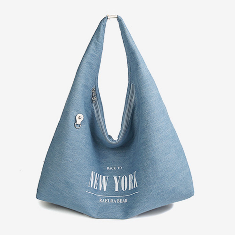 ラエラベアコリアボニータキャンバスデニムトートショルダーバッグ RA24-440