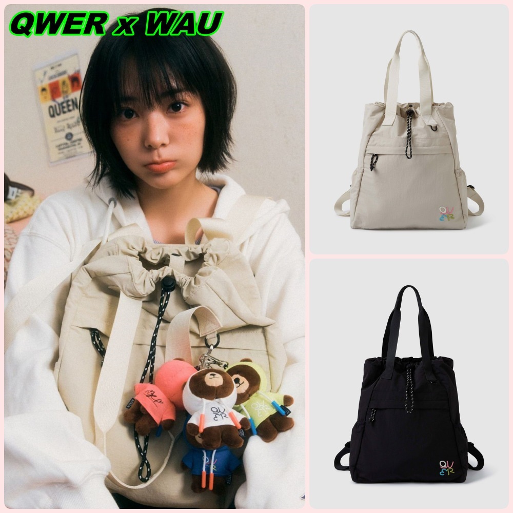 QWER X WAU】Light 2-Way Tote Bag / WHBGE4T95A トートバッグ