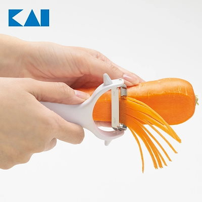 Kai Kitchen サラダ用ピーラー 細千切り サラダ ピーラ...のサムネイル
