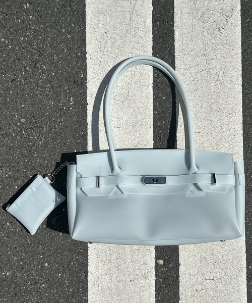 【DEINET】 JELLY TWO-WAY BAG IN ICE BLUE ショルダーバッグ 正規品