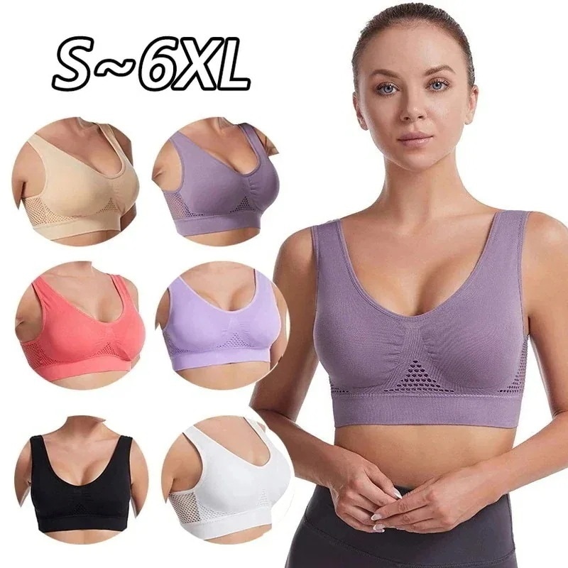 （10点セット）2枚組 スポーツブラ 大きいサイズ ノンワイヤー 揺れない 脇高 通気 ヨガブラ レディース S-7L 伸縮性 ナイトブラ スポーツウェア75