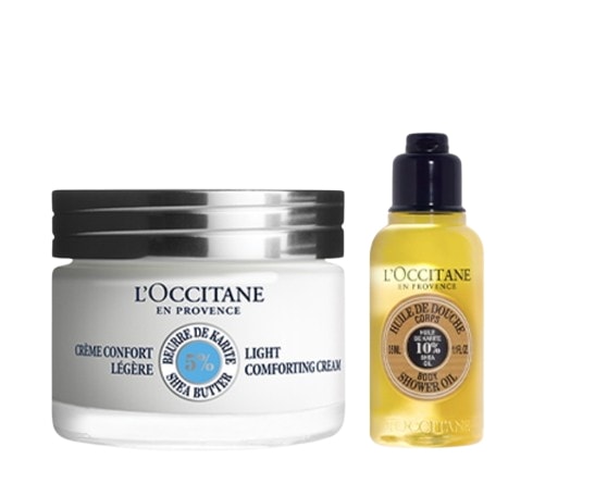 [ギフト] シア ライト コンポーティング クリーム 50mlセット(プレゼント用に最高です！！)