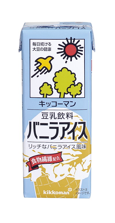 他サイト： キッコーマン飲料 キッコーマン 豆乳飲料 バニラアイス 200ml18本の商品画像