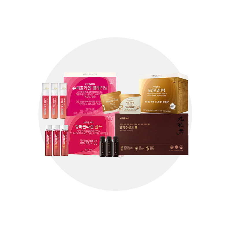 [Vital Beauty]韓国栄養剤/免疫ケア/オールインワンマルチパック/スーパーコラーゲン