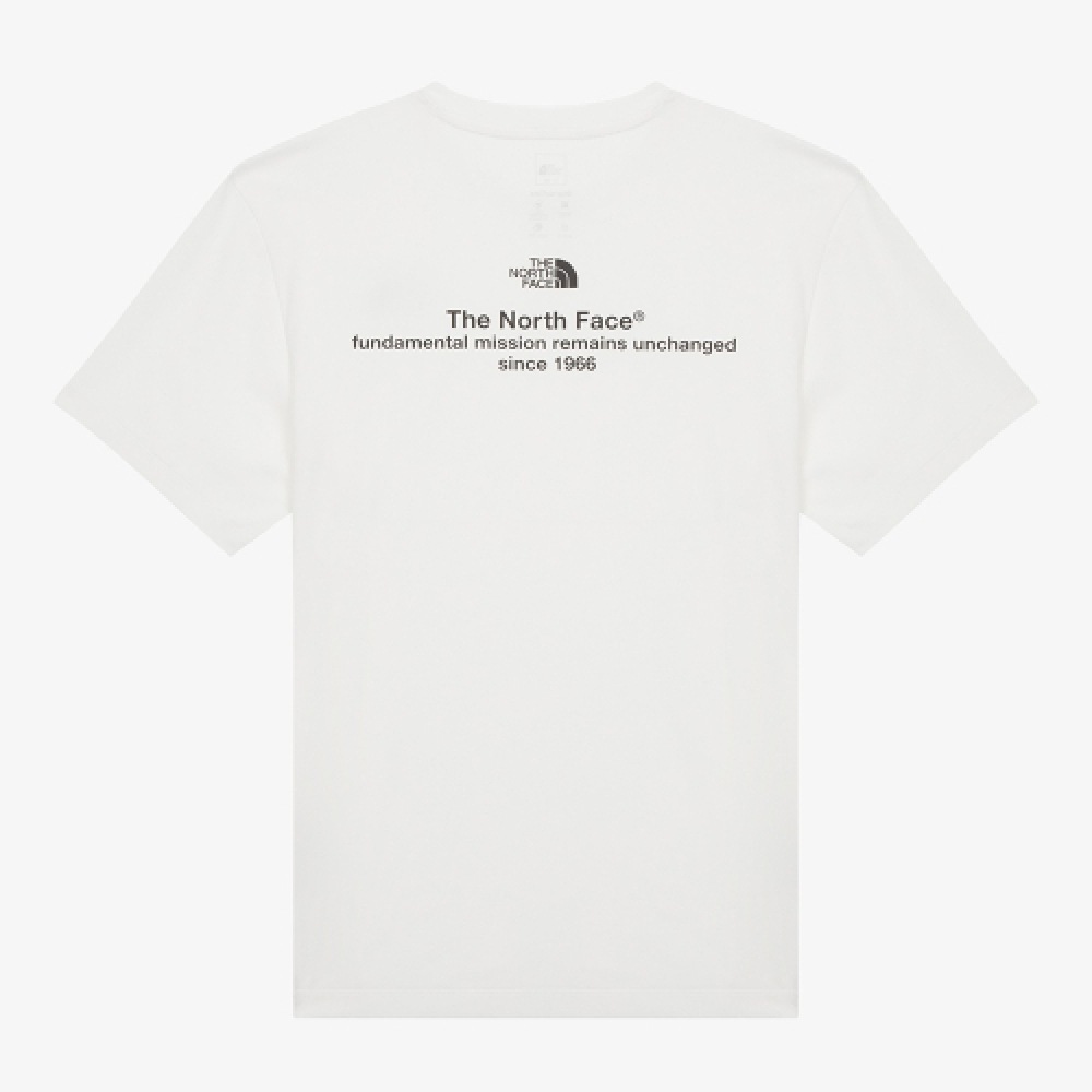 THE NORTH FACE メンズ ミッション 半袖 ラウンド Tシャツ_OFF WHITE NT7UR04B