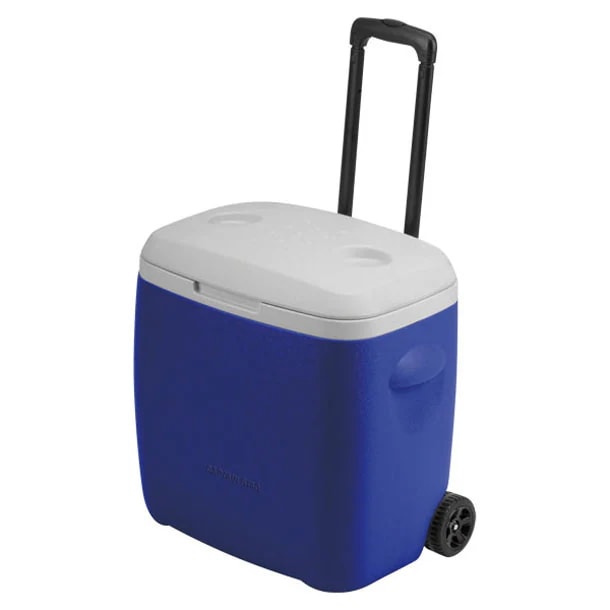 リガード ホイールクーラーボックス28L(ブルー) アウトドア　グッズ (M5281)