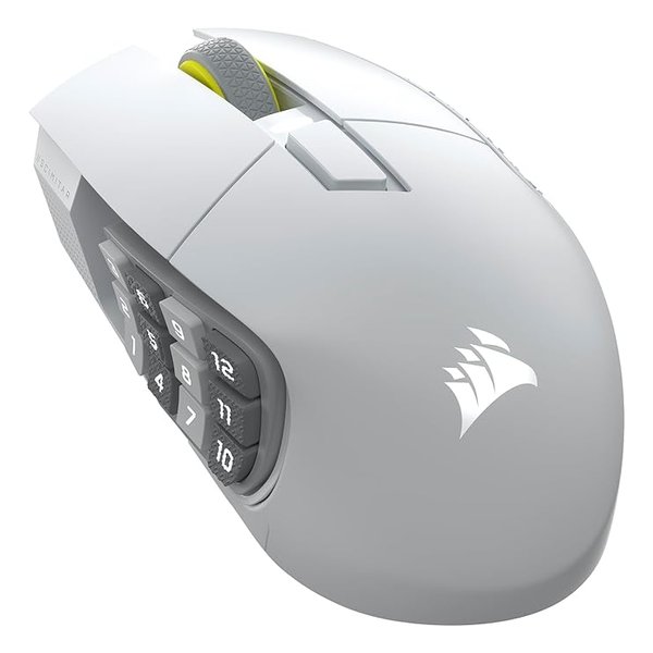 SCIMITAR ELITE WL SE -WHITE ゲーミングマウス CH-9314011-AP