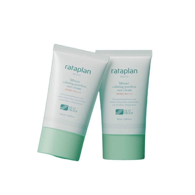 ラタフランミナリ鎮静フォアレスサンクリーム50mlx2個/武器茶茶まろやかなサンクリーム毛穴プライマー紫外線遮断剤