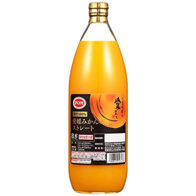 新品 】 愛媛みかんストレート1000ml 6本 野菜飲料 - www.shred360.com