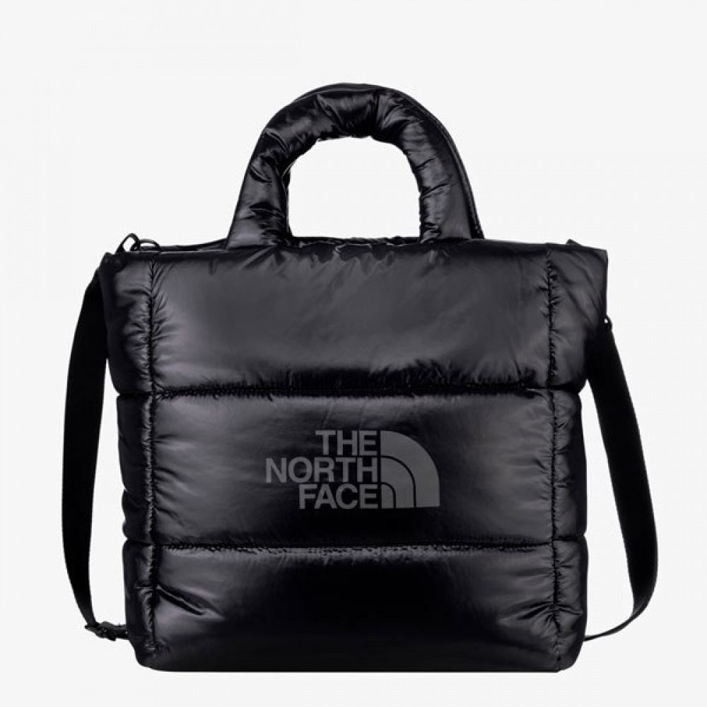 ノースフェイスプランピートートバッグラージブラック NN2PQ60J