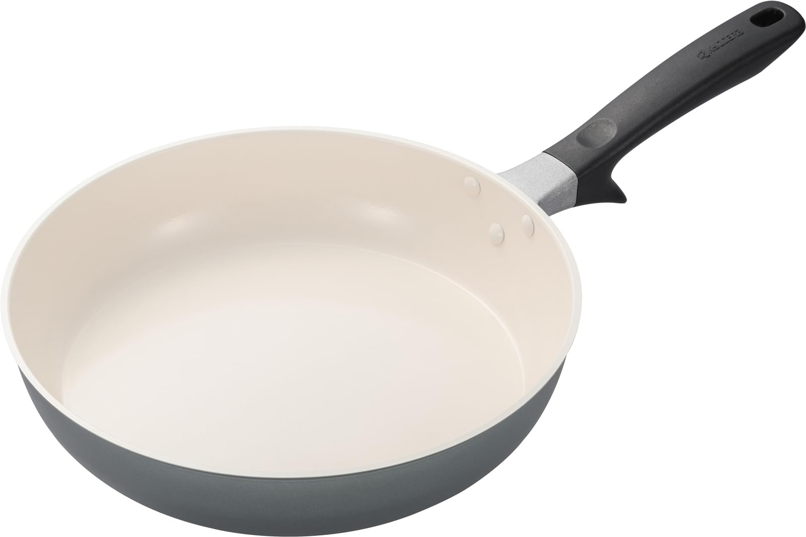 京セラ セラブリッド PFAS 鉛 カドミウム フッ素 不使用 セラミック 加工 フライパン 28cm ガス火専用 焦げ付きにくい 油使用 中火以下 カームグリーン CF-G28D-WGR