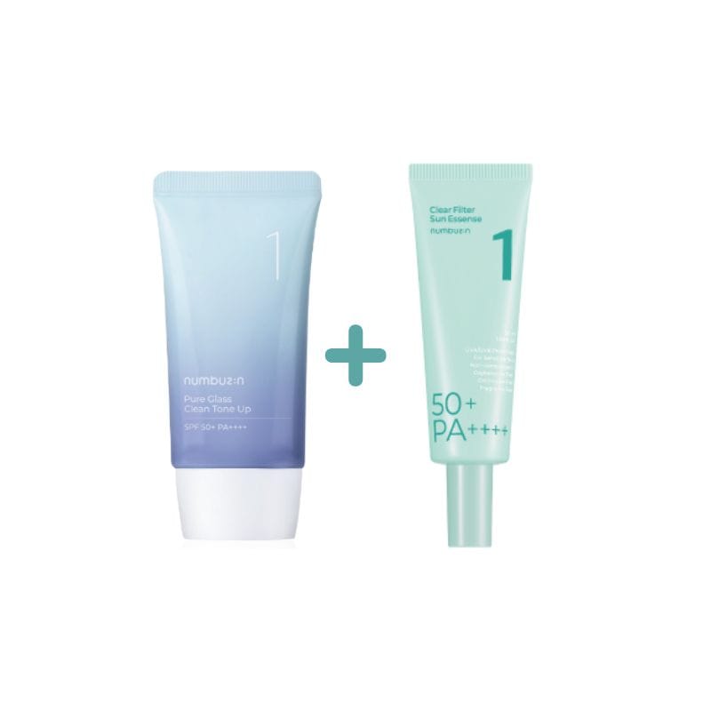 1番 ガラス玉トーンアップクリーム 50ml + 青草水分コーティングUVクリーム 50ml