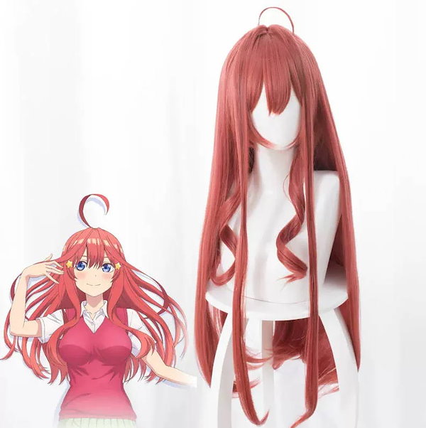 五等分の花嫁 五月 コスプレ ウィッグ 衣装 ウィッグ付き 五等分の花嫁 中野五月 コスプレ 衣装 Mサイズ