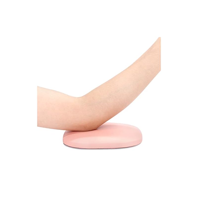 ネイルアームレストハンドピローソフトポータブル マニキュアエルボーパッドネイルアームレスト枕ネイルスクールマニキュアサロン 用 (ピンク)