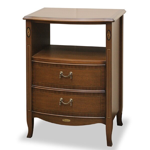 オープンチェスト 2段 クラシック調 猫脚 Venezia 幅60cm 開梱設置