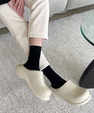 クッション冬スリッパ 防水 ロートップ アーモンド モカシン [8タイプ]