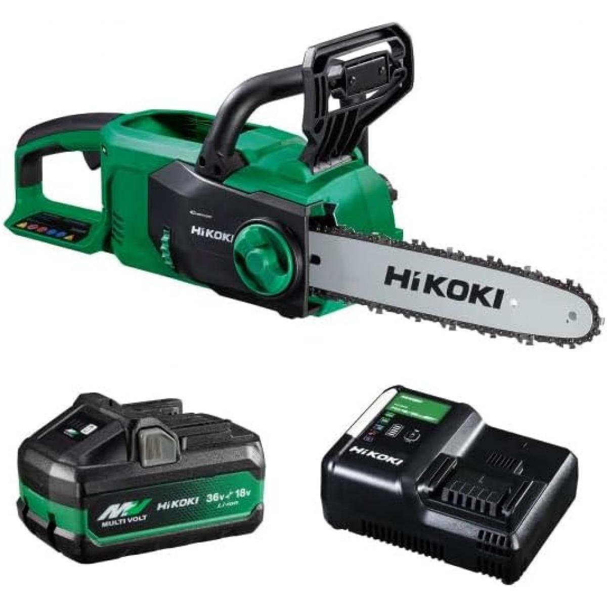 HiKOKI ハイコーキ コードレスチェンソー CS3630DB(XPZ) 充電式 チェーンソー コードレス バッテリー式 切断 切断作業 電動工具