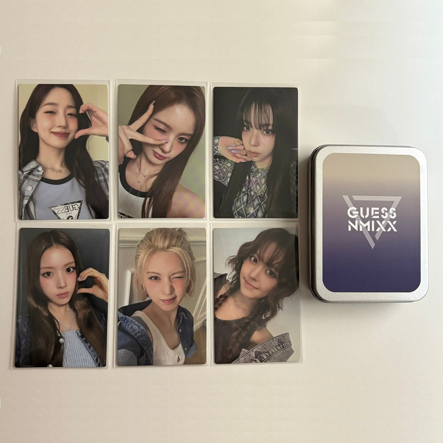 [公式] NMIXX x GUESS 25 S/S Promotional PHOTOCARD SET - 25 APR