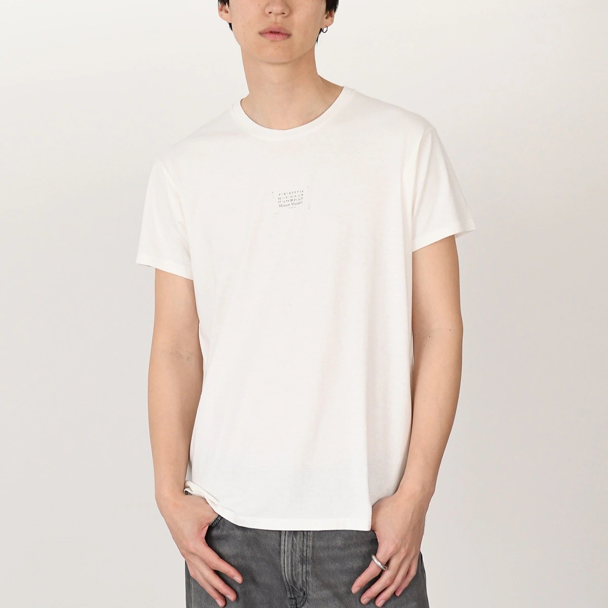 トップス スタンプロゴTシャツ S50GC0706 S24575 メンズ ユニセックス ホワイト コットン 半袖 春夏 クルーネック
