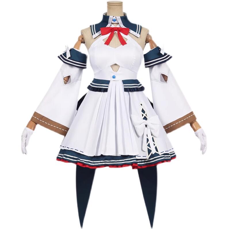 不知火フレア Vtuber バーチャルライバー ホロライブ ウィッグ付き 人気 全セット 仮装 変装 コスプレ コスチューム