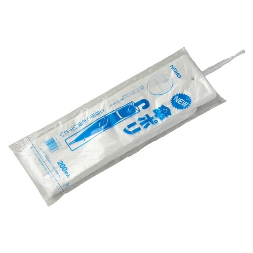 （まとめ買い）HEIKO ポリ袋 NEW傘ポリ 200枚入 006677501 [x3]