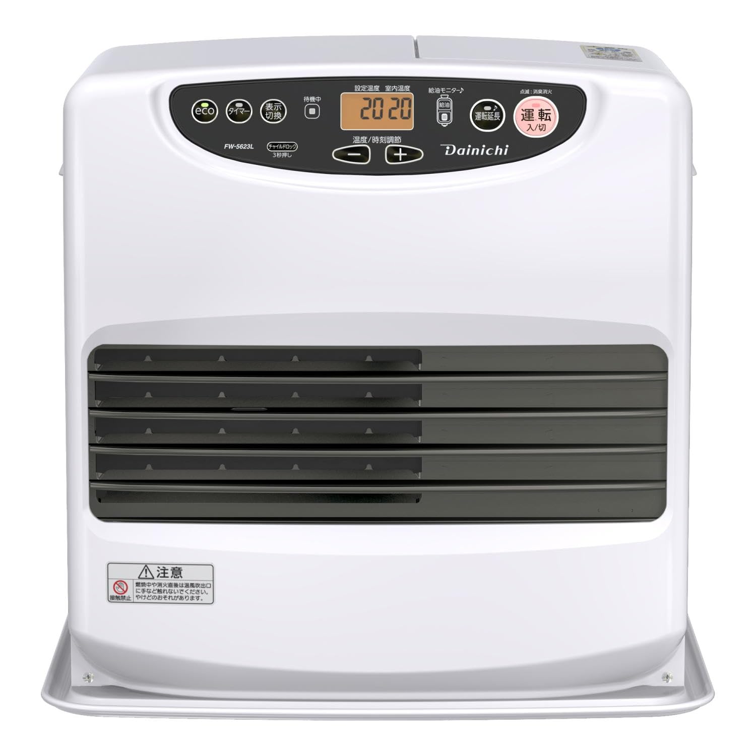 ダイニチ(Dainichi) 石油ファンヒーター (木造15畳まで/コンクリート20畳まで) Lタイプ ム-ンホワイト FW-5623L-W