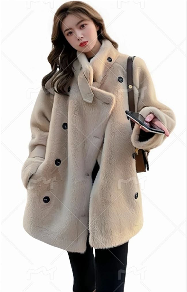 ふわふわ ファーコート レディース 冬服 ボアジャケット アウター ロングボアコート ロング コート マ ボアブルゾン