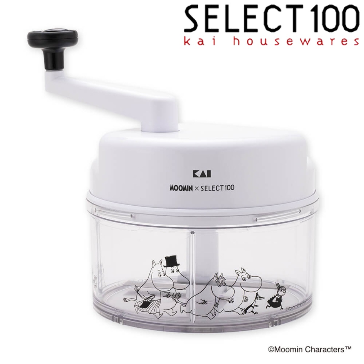 みじん切り器 SELECT100xムーミン サラダスピナー セレクト100 フードチョッパー みじん切り チョッパー みじん切りカッター フードプロセッサー フードカッター 水切り器 5,621円