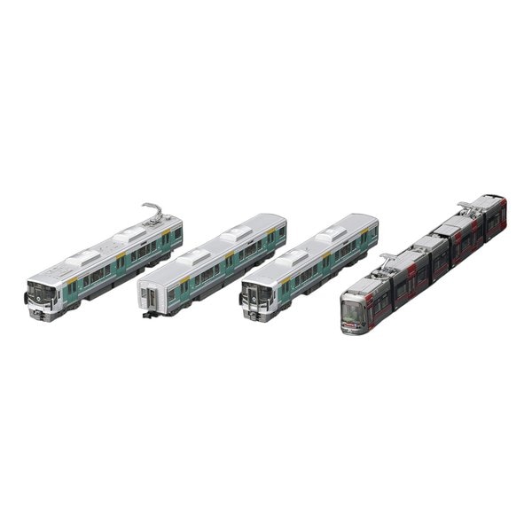 特別企画品 JR 227系近郊電車・広島電鉄5100形（ラッピングコラボトレイン）セット 97957