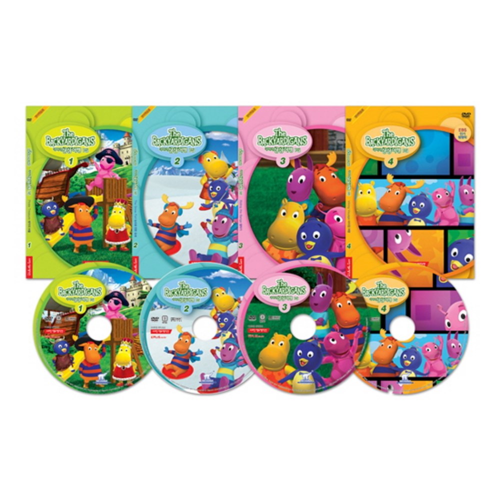 おもしろ想像旅行1集 4種セット The Backyardigans(DVD)