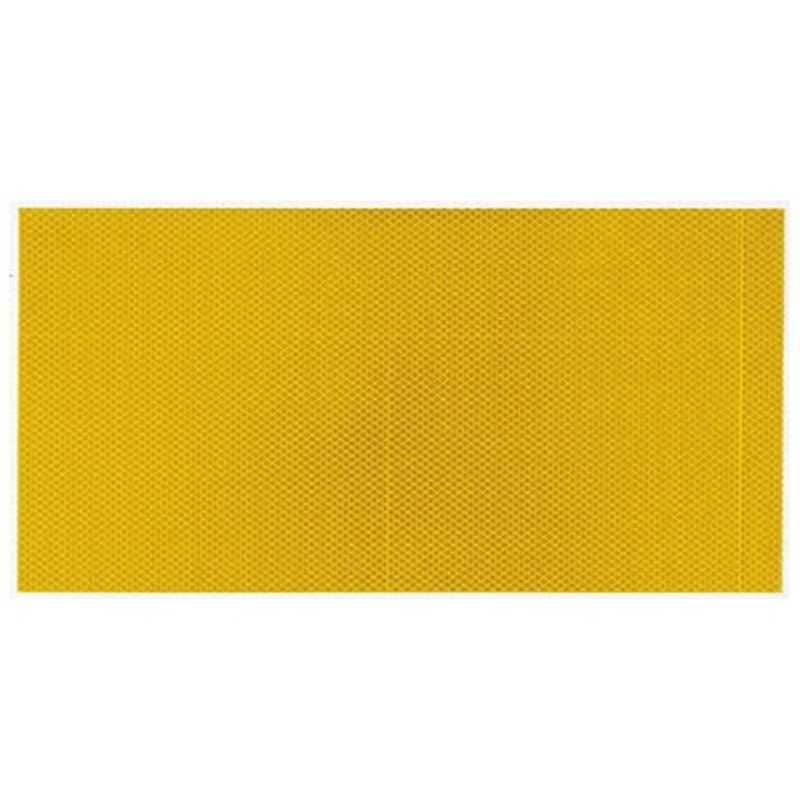 トラスコ中山　超高輝度反射シート プリズム型 455mmX227mm 黄　HS4522P