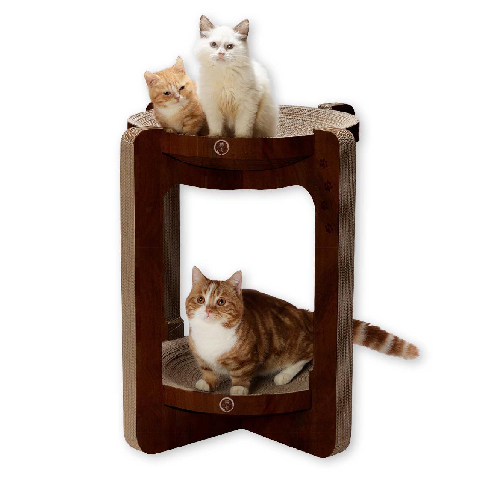 猫壱 バリバリボウルタワー… (XL, ダークブラウン) 5,044円