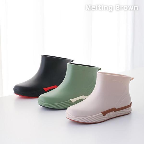 女性 デイリー 夏 レインブーツ 2cm