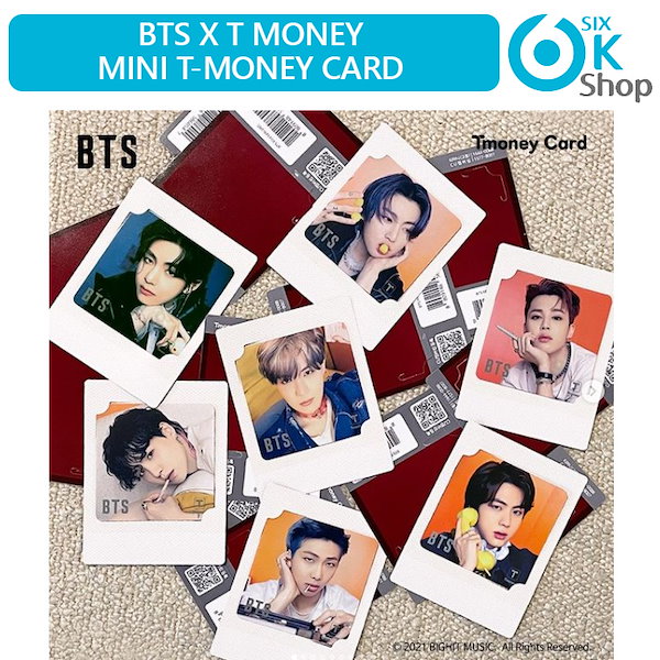 Qoo10] 7種 BTS MINI T-MONEY
