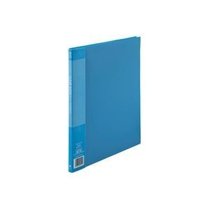 (業務用20セット) ジョインテックス クリアファイル/ポケットファイル A4/タテ型 1冊入り 10ポケット 青 D046J-BL 20セット