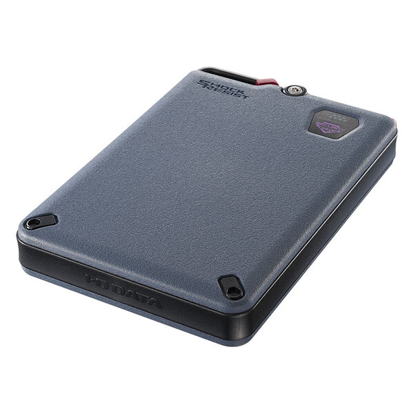 HDPD-SUTC1 SB3.2 Gen1対応 ハードウェア自動暗号化&耐衝撃 外付けハードディスク 1TB