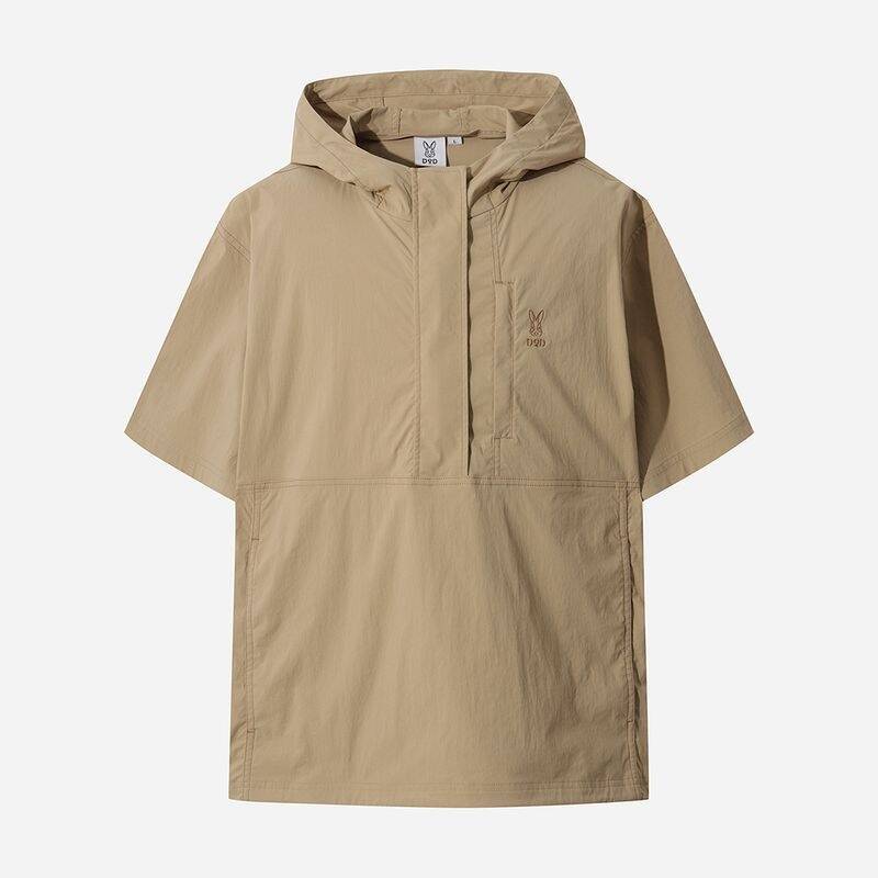 DOD アイスクラッシュ 半袖フーディ アノラック (TAN) A5223SWT25TAN 405044