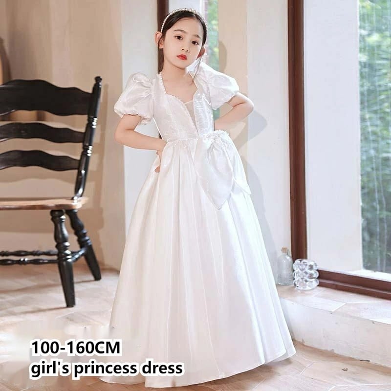 子供ドレス 女の子 ピアノ 発表会 レースドレス ワンピース 子供 ドレス フォーマル 子ども 誕生日会 キッズ ワンピース お姫様 プリンセスドレス 結婚式 七五三 ジュニア プレゼント ロングドレ