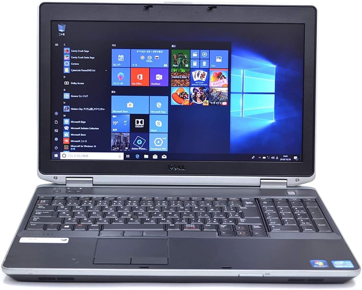 OFFICE 2016 搭載 Latitude E6530, Intel Core i7, 大容量 4 GB メモリ, 256 GB SSD, 無線搭載, , 15.6