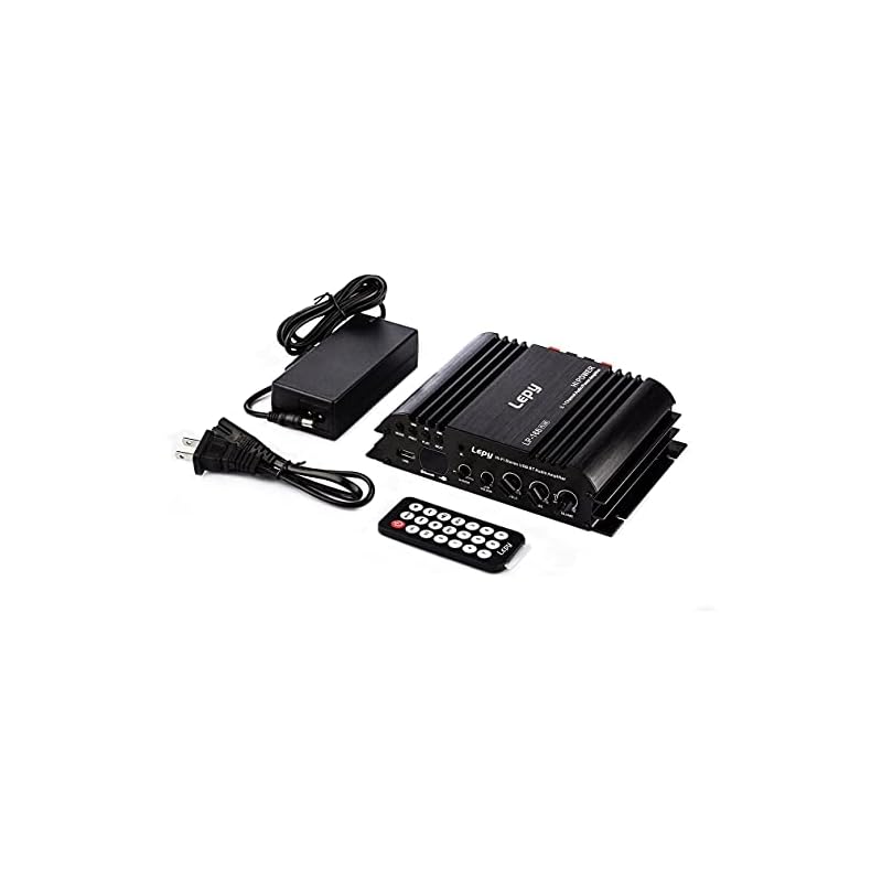 【即日発送】LEPY 2.1ch コンパクトオーディオアンプ 出力45W+45W+68W 2.1chハイパワーアンプ Bluetooth接続対応 USBメモリ再生機能 高出力19V3Aアダプター付属