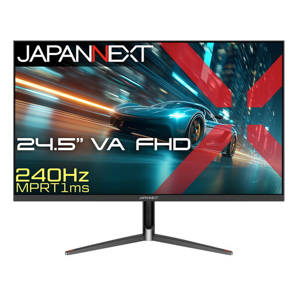 JAPANNEXT JN-245VG240F 24.5型ワイド 液晶ゲーミングモニター