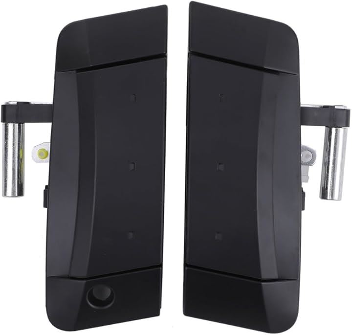 日産用 フェアレディZ Z33 ドア アウター ハンドル ドアハンドル 純正 交換 80606-CD40B 80606-CD00B ドアノブ 外装 ドレスアップ(ブラック 左右セット)