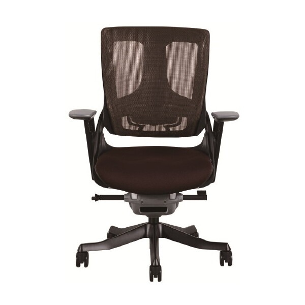 関家具 WAU LB BR 475494 ブラウン オフィスチェア メーカー直送