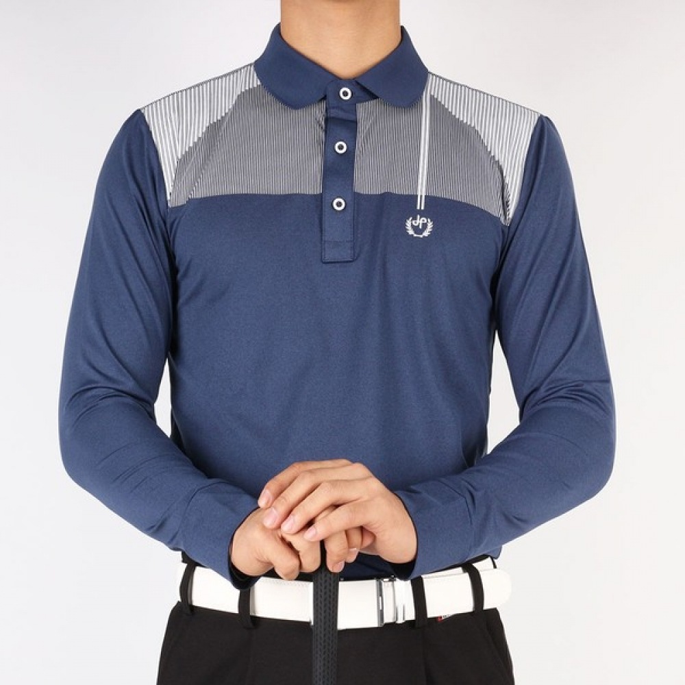 (スーパーマンアウトドア) JPA プレミアムゴルフスパンカラティ韓国製メンズゴルフティー長袖ティースパンアクティブファンクショナルカラースポーツビッグサイズ