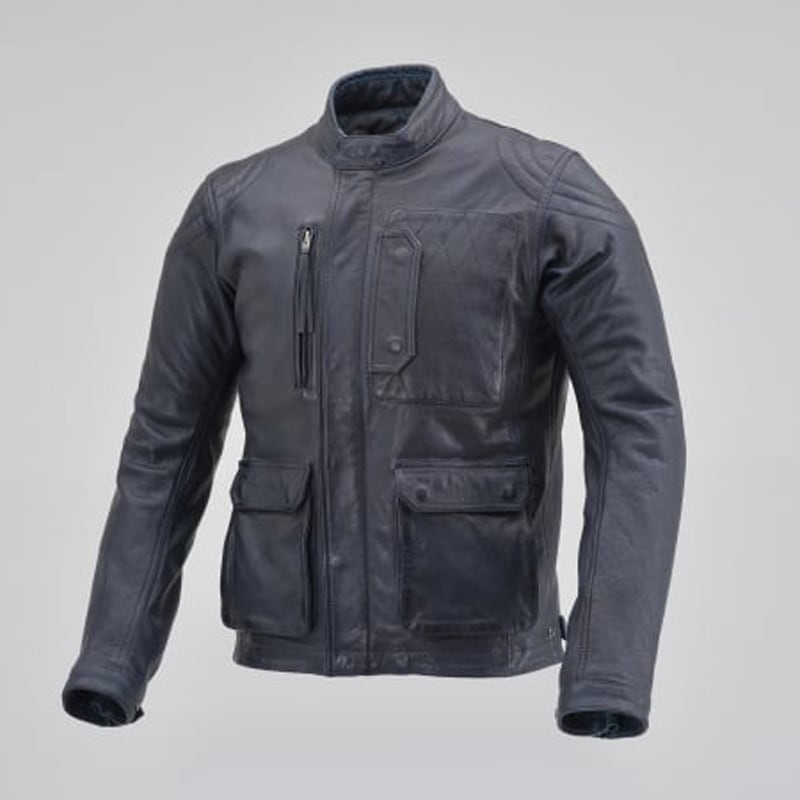デイトナ Daytona スクランブラージャケット ネイビー Lサイズ バイク用 DL-501 23690