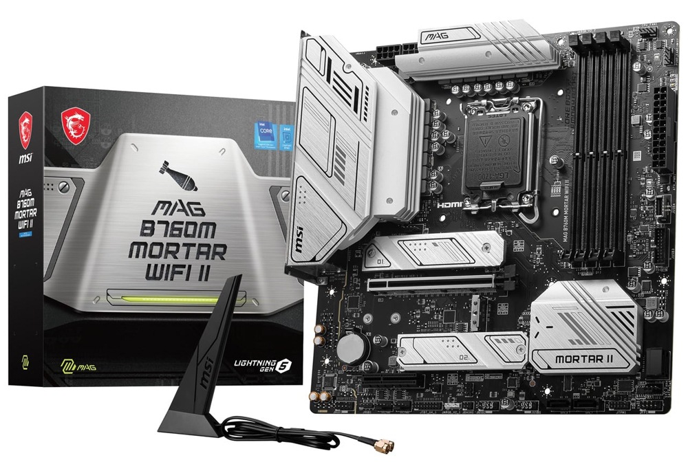 MSI MSI MAG B760M MORTAR WIFI II / micro-ATX対応 マザーボード B760MMORTARWIFIII